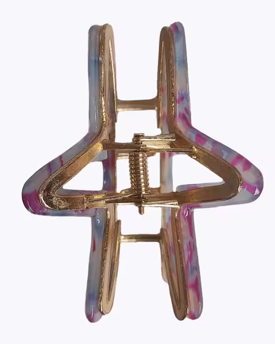 کلیپس مو زنانه طرح ستاره طرحدار