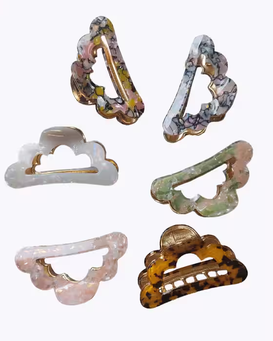 کلبپس مو زنانه طرح ابر