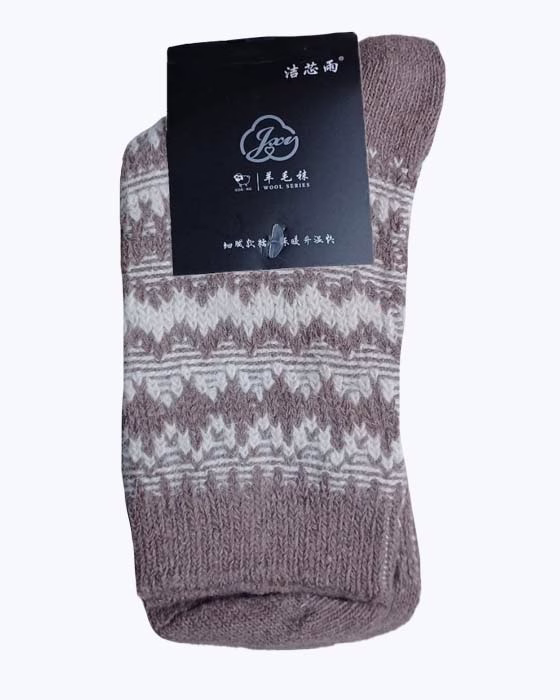 جوراب کلاسیک مردانه پشمی طرحدار