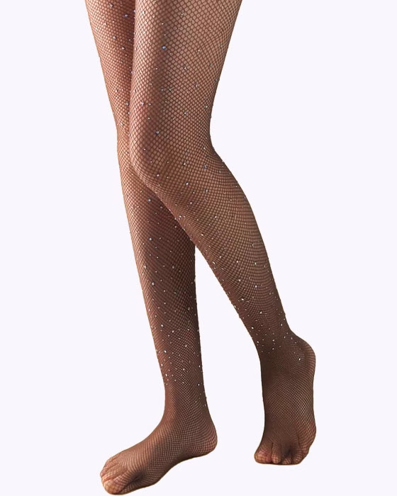 جوراب شلواری زنانه نگین دار FISHNET