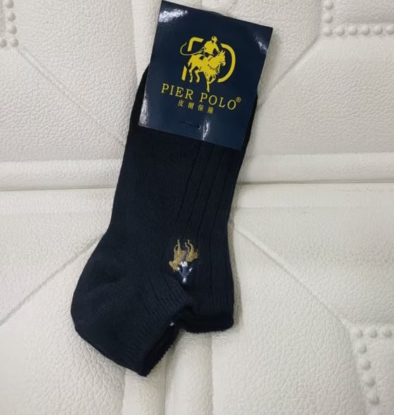 جوراب کبریتی نخی مردانه PIERPOLO