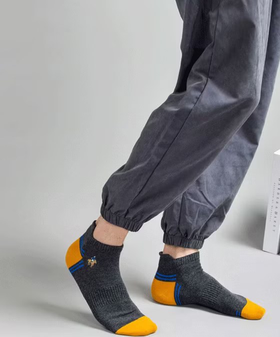 جوراب مردانه سه پاشنه طرحدار PIER POLO