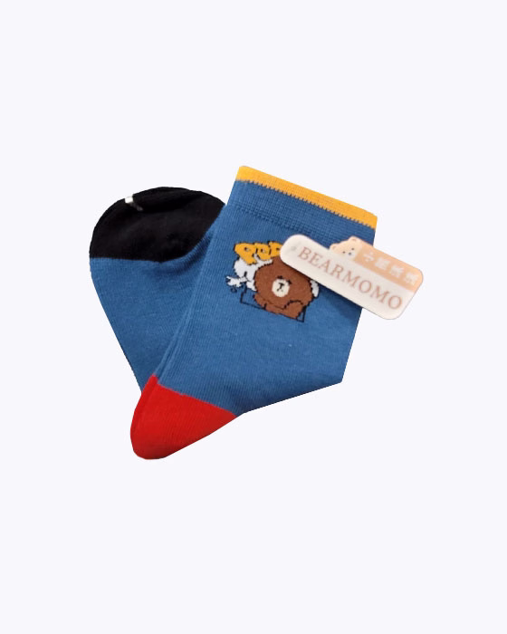 پک جوراب پسرانه نخی BEAR MOMO