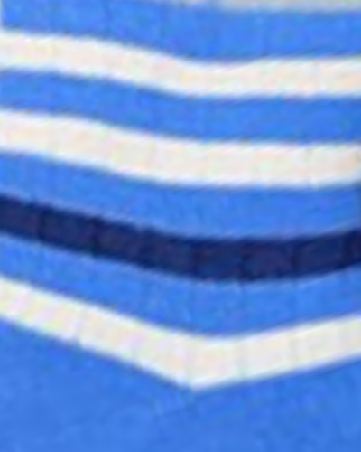 راه راه آبی سفید تک خط سرمه ای